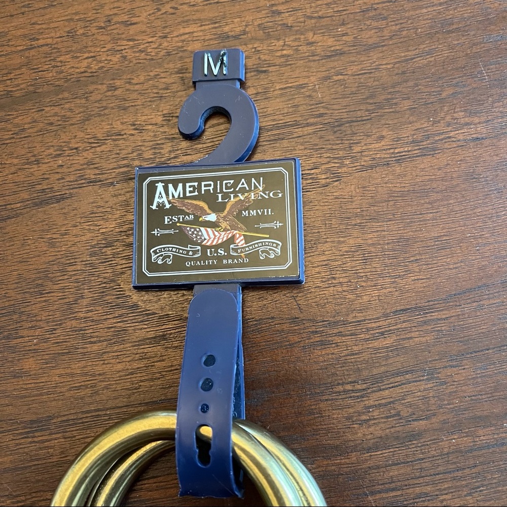 American Living Genuine Leather Tan Belt Medium NWT - Picture 7 of 7